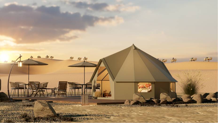 兴隆台区露营酒店帐篷厂家